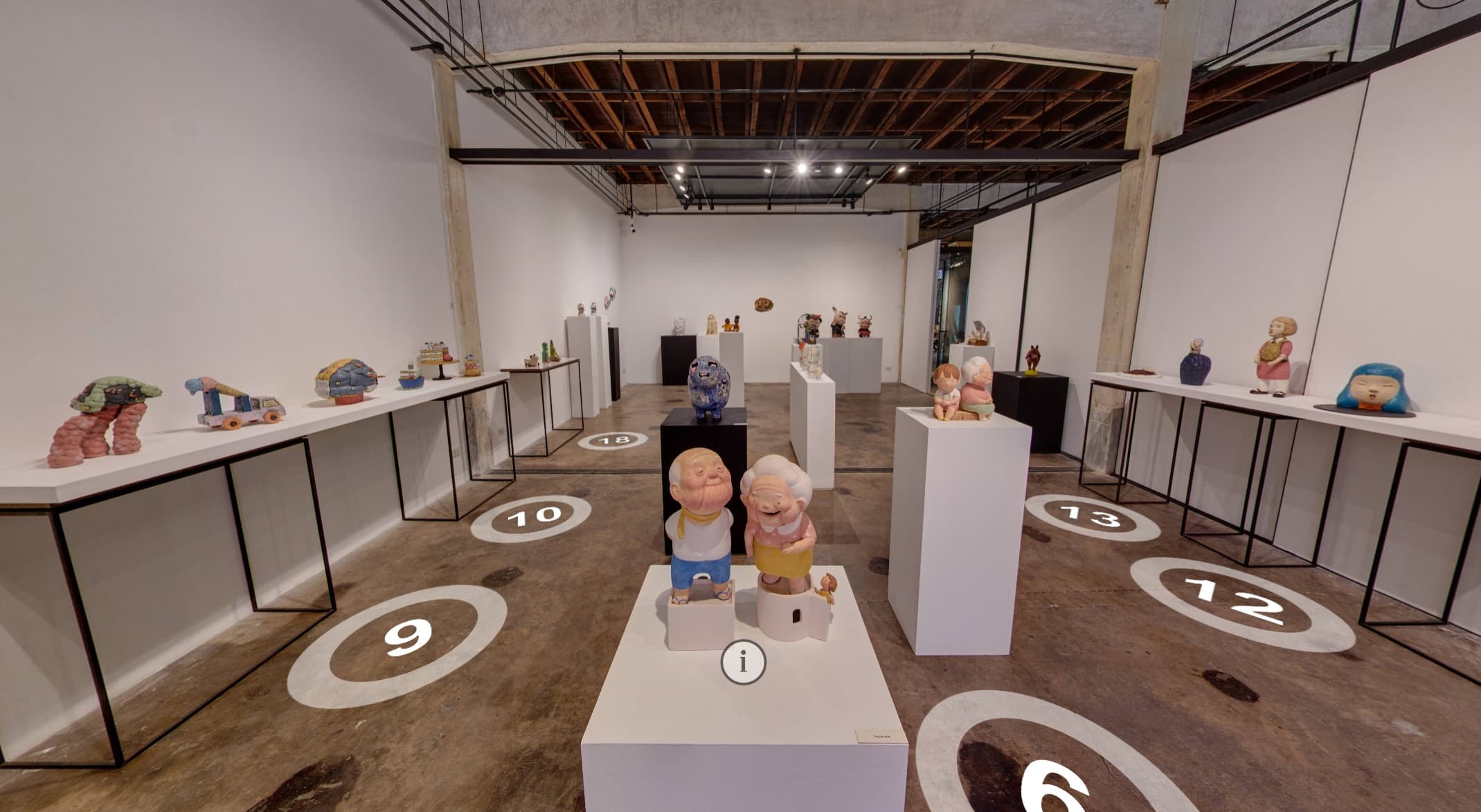 Artist installation captured by A360